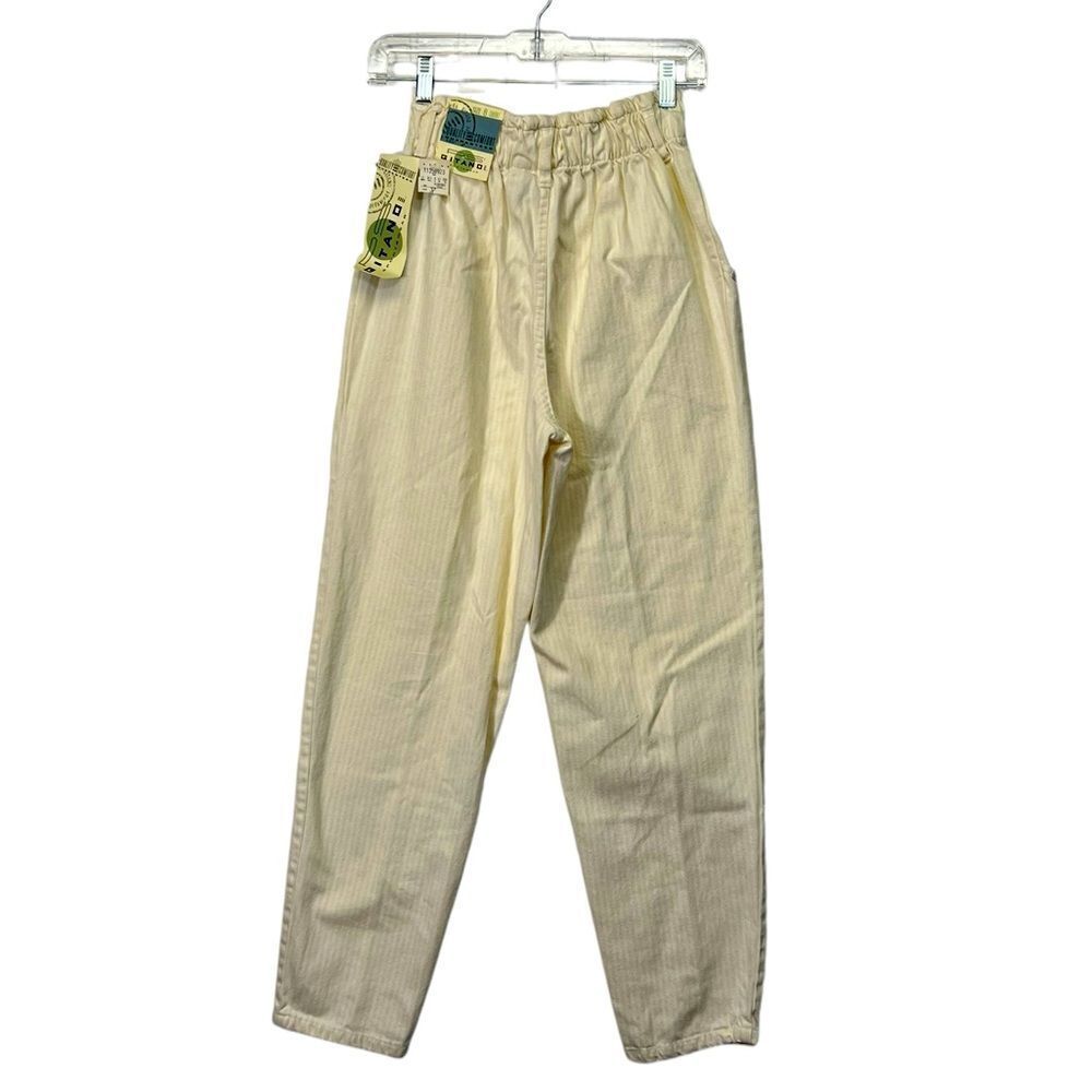 New with tags deadstock vintage 90s gitano high waist trousers pleated waist sz8
